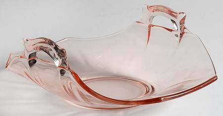Fairfax Pink (Rose, Line 2375) Bon Bon with Square Handles