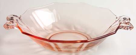 Fairfax Pink (Rose, Line 2375) Sweet Meat with Bow Handles