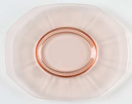 Fairfax Pink (Rose, Line 2375) Sauce Boat, Underplate Only