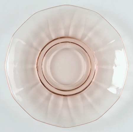 Fairfax Pink (Rose, Line 2375) Saucer for Demitasse Cuo & Saucer Set