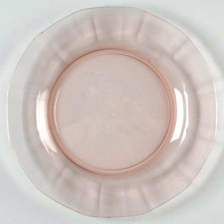 Fairfax Pink (Rose, Line 2375) Luncheon Plate
