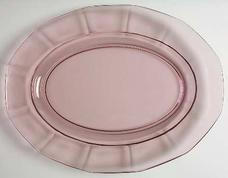Fairfax Orchid (Purple, Line 2375)) 12" Oval Platter