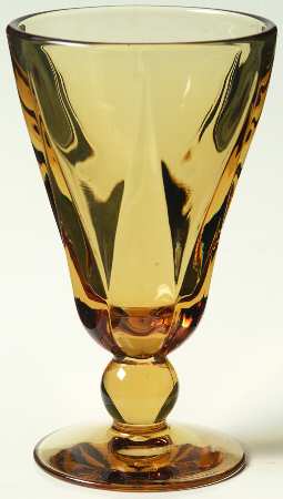Fairmont Amber Juice Glass