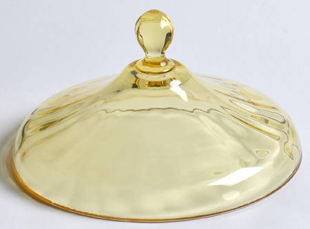 Fairfax Topaz (Yellow, Line 2375) Lid for Round Butter