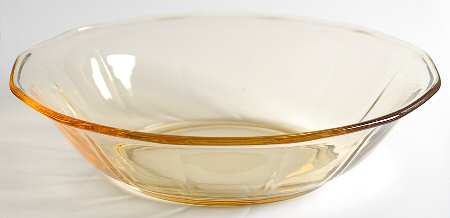 Fairfax Topaz (Yellow, Line 2375) 8" Nappy