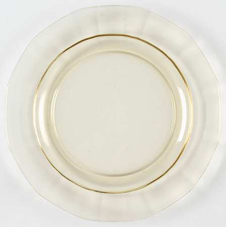 Fairfax Topaz (Yellow, Line 2375) 7" Salad Plate