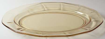 Fairfax Topaz (Yellow, Line 2375) 15" Oval Platter