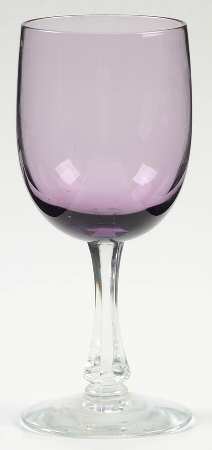 Fascination Lilac Wine Glass