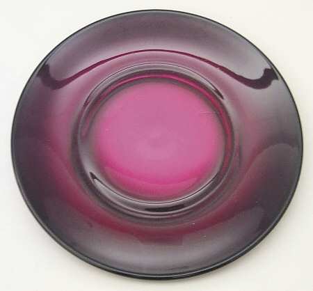 Fascination Ruby Bread & Butter Plate
