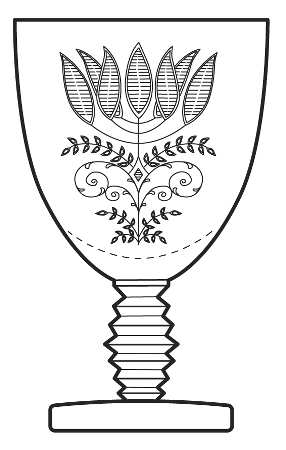 Fern (Clear Base) Stem #4020