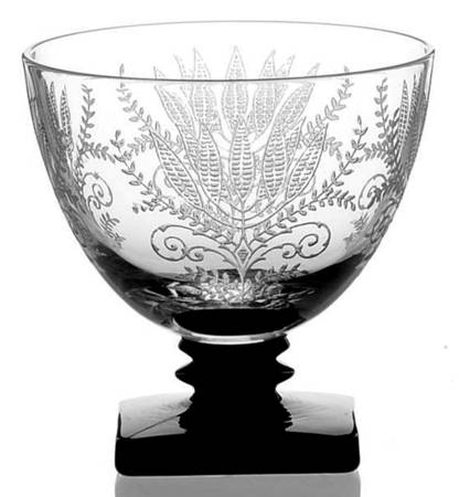 Fern (Black Base) Stem #4020 Whiskey Glass