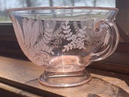 Fern Rose Bowl Cup Only