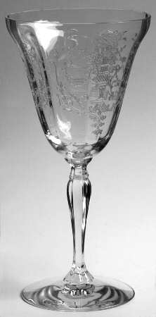 Florentine Clear (Stem 6005, Etch 311) by Fostoria