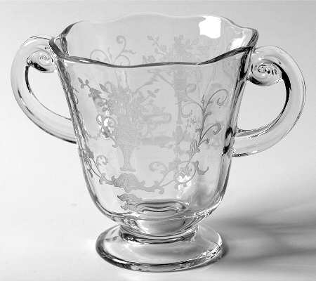Florentine Clear (Stem 6005, Etch 311) Open Sugar