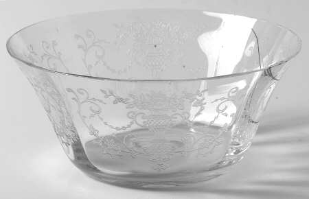 Florentine Clear (Stem 6005, Etch 311) Finger Bowl