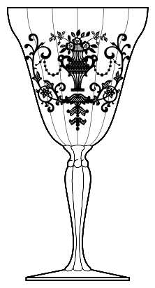Florentine Clear (Stem 6005, Etch 311)