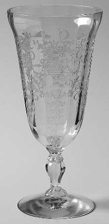 Florentine Clear (Stem 6005, Etch 311) Parfait