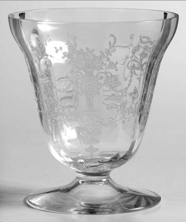 Florentine Clear (Stem 6005, Etch 311) Oyster or Fruit Cocktail