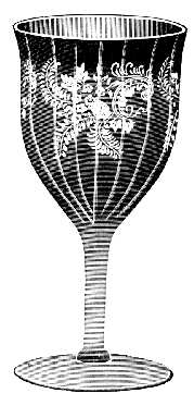 Florid Water Goblet