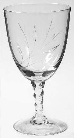 Flower Song Wine Glass
