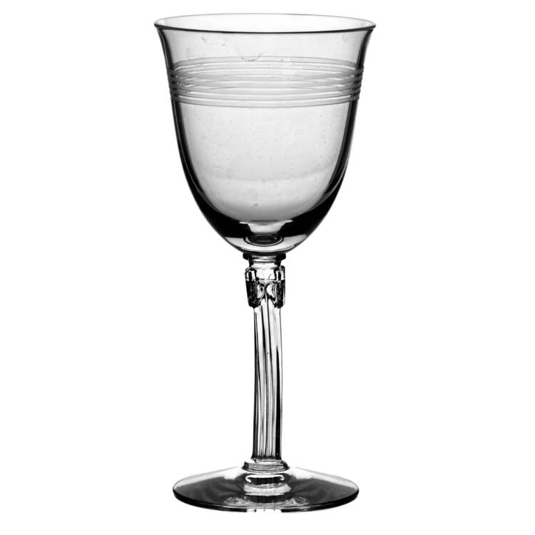 Formality Cut Wine Glass
