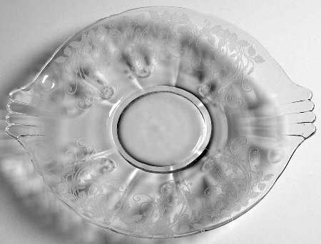 Fuchsia Clear Lemon Plate