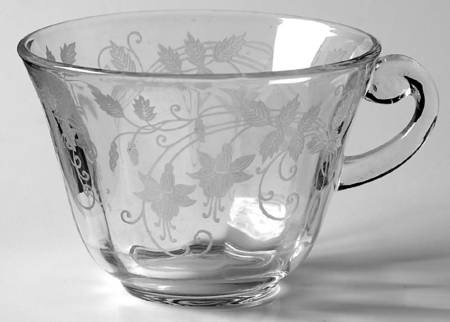 Fuchsia Clear Cup Only