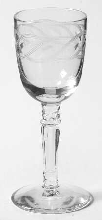 Gadroon Cordial Glass