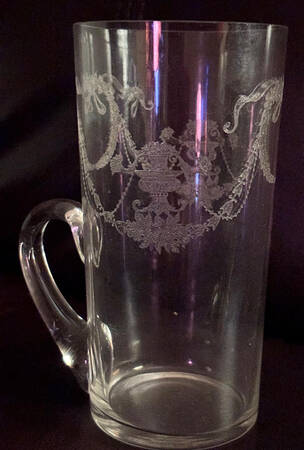 Garland (Etch 237, Stem 880) Handled Tumbler