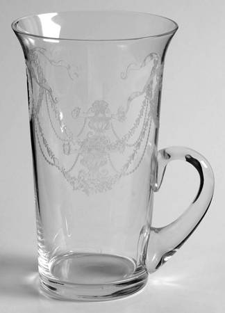 Garland (Etch 237, Stem 880) Handled Tumbler