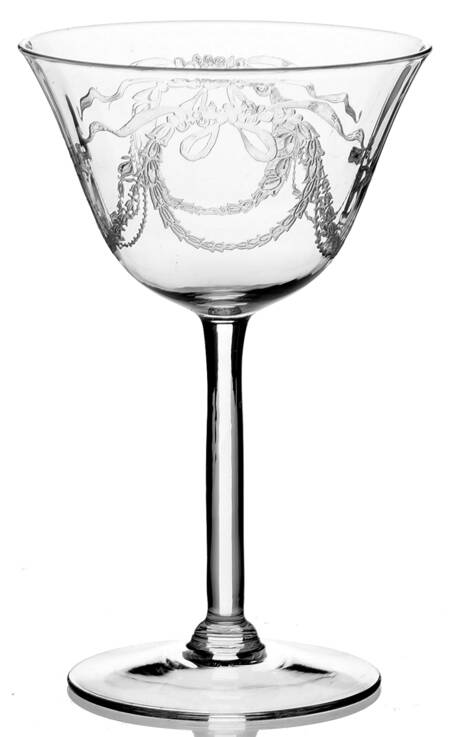 Garland (Etch 237, Optic, Stem 766) Liquor Cocktail