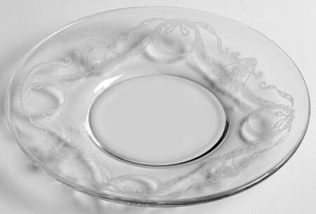 Garland (Etch 237, Non Optic, Stem 766) Underplate for Finger Bowl