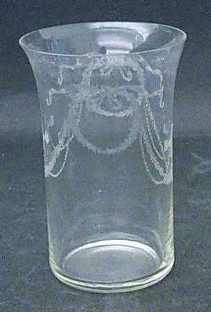 Garland (Etch 237, Non Optic, Stem 766) Flat Tumbler