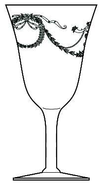 Garland (Etch 237, Non Optic, Stem 766) by Fostoria