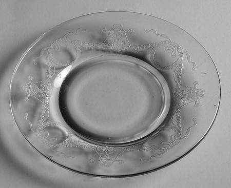 Garland (Etch 237, Non Optic, Stem 766) Saucer Only