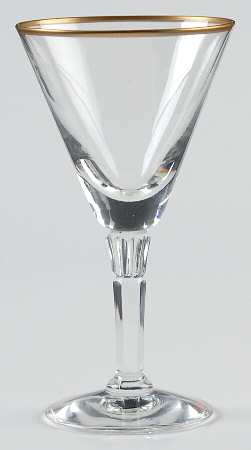 Golden Flair Cordial Glass