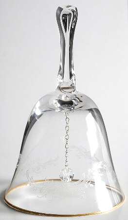 Golden Lace Bell Made From Goblet