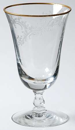 Golden Lace Juice Glass