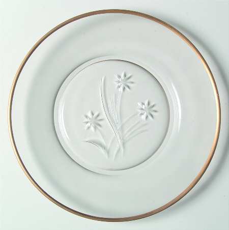 Golden Love 7" Salad Plate