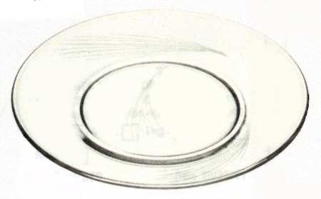 Gossamer Luncheon Plate