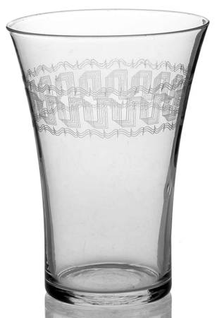 Greek (Etch 45, Stem 880) 8 Oz Flat Tumbler