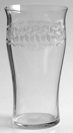 Greek (Etch 45, Stem 880) 12 Oz Flat Tumbler