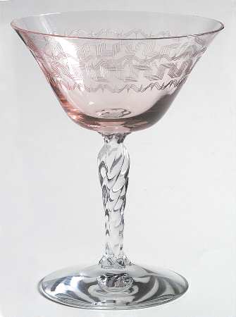 Greek Rose (Pink) Champagne/Tall Sherbet