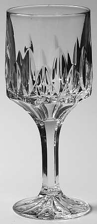 Greenfield Clear (Heavy Lead) Wine Glass