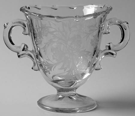 Heather Footed Open Sugar