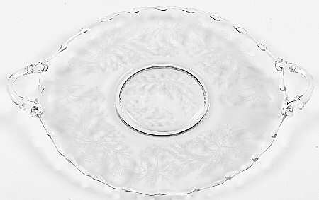 Heather Handled Cake Plate