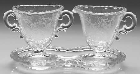 Heather Mini Creamer, Sugar and Tray Set