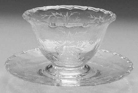 Heather Mayonnaise Bowl and Underplate