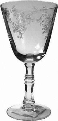 Heirloom (Etched Clear) by Fostoria