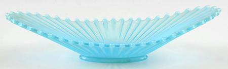 Heirloom Blue 12" Oval Centerpiece